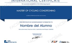 Máster Internacional en Preparación Física de Ciclismo