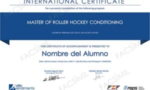 Máster Internacional en Preparación Física de Hockey Patines